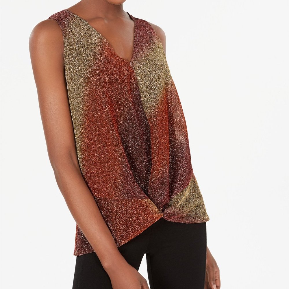 NWOT INC Sparkle Top sz L